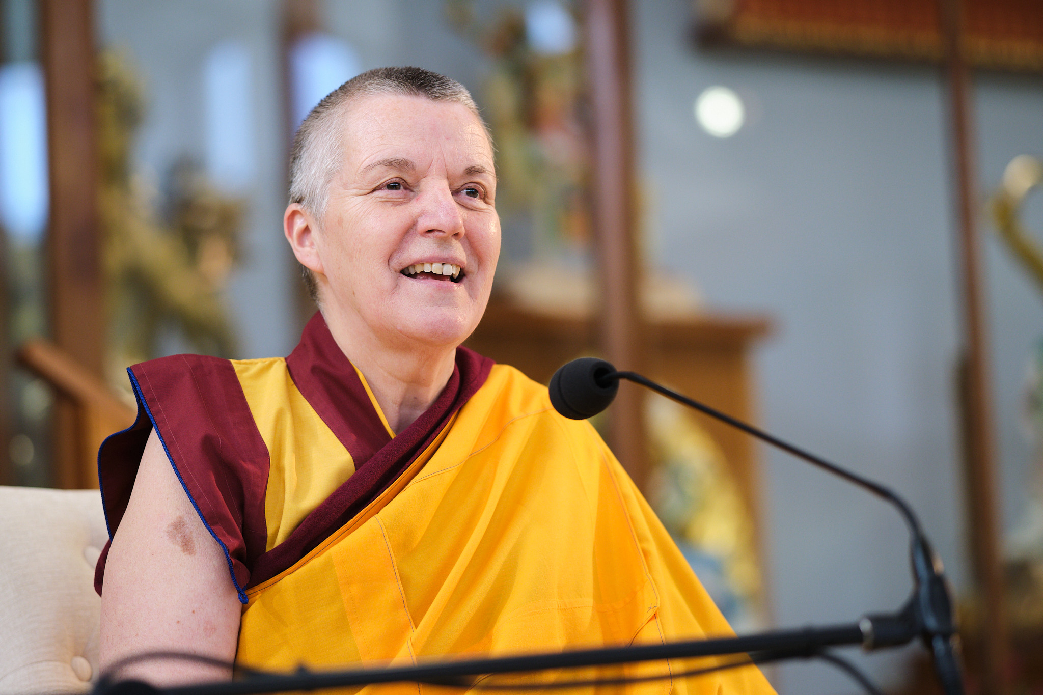 Manjushri_KMC-public-talkROBI0890