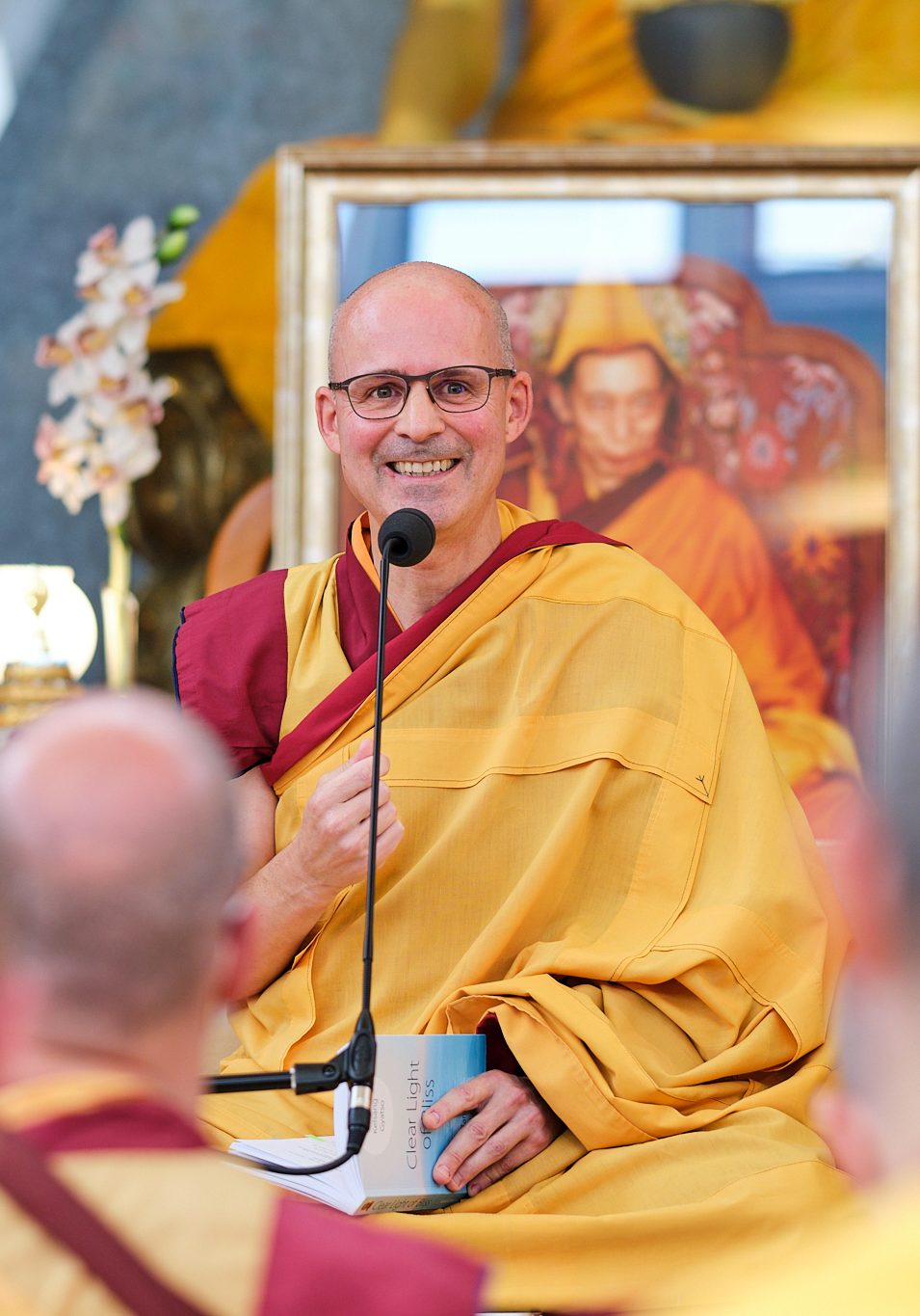 With NEW General Spiritual Director  Gen-la Kelsang Jampa